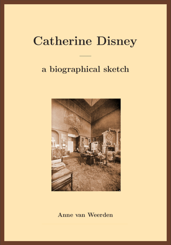 Catherine Disney - a biographical sketch